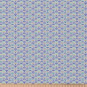 Algodón estampado SOJA2 Azul / Verde